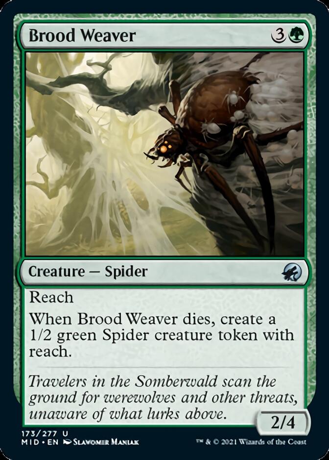 Brood Weaver [Innistrad: Midnight Hunt] | Tables and Towers