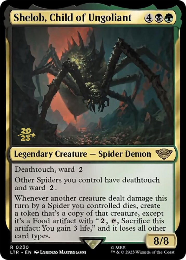 Shelob, Child of Ungoliant [The Lord of the Rings: Tales of Middle-Earth Prerelease Promos] | Tables and Towers