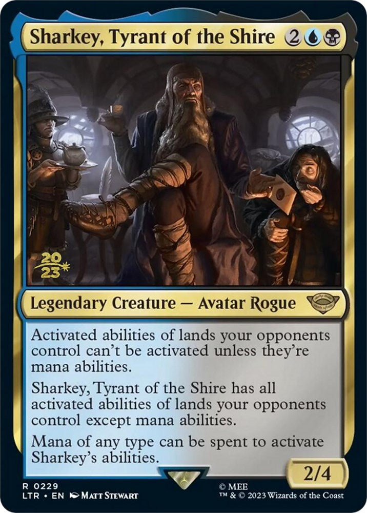 Sharkey, Tyrant of the Shire [The Lord of the Rings: Tales of Middle-Earth Prerelease Promos] | Tables and Towers