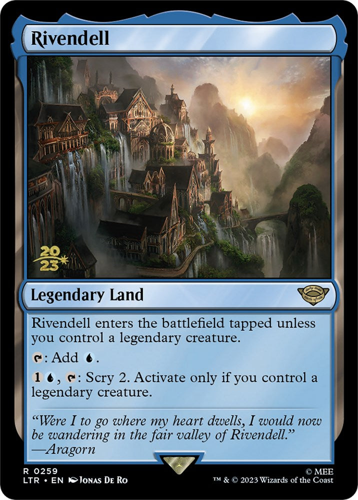 Rivendell [The Lord of the Rings: Tales of Middle-Earth Prerelease Promos] | Tables and Towers