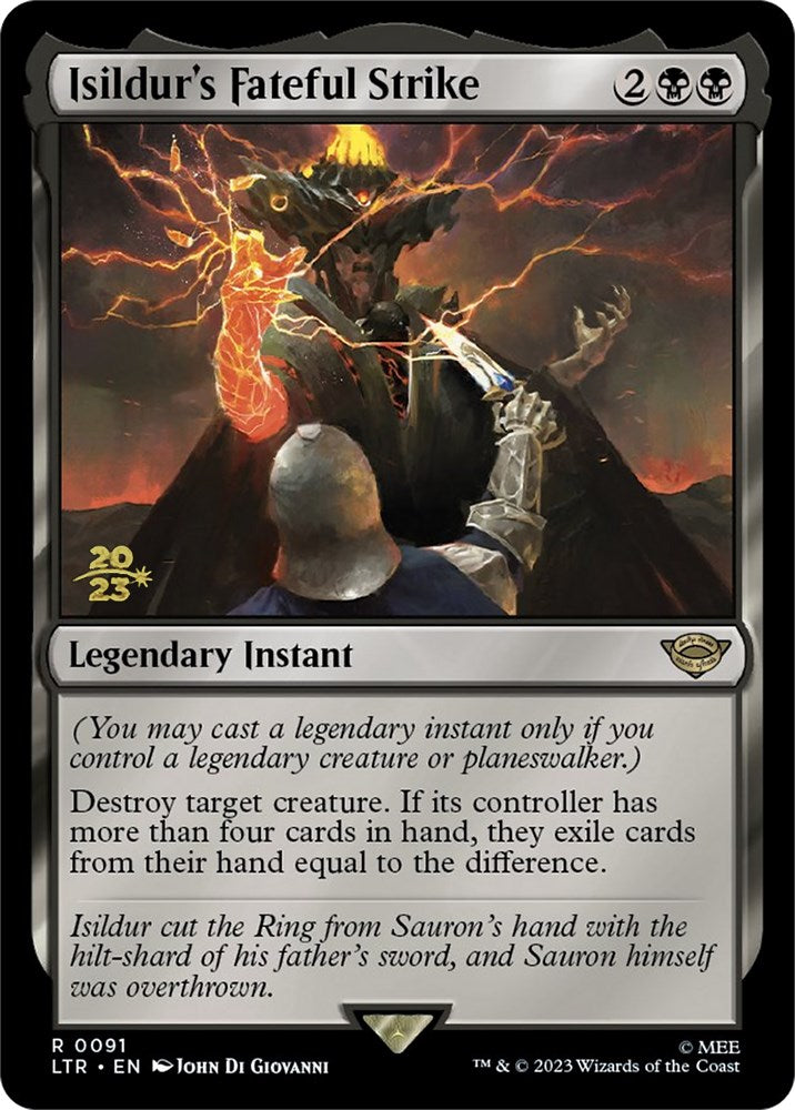 Isildur's Fateful Strike [The Lord of the Rings: Tales of Middle-Earth Prerelease Promos] | Tables and Towers