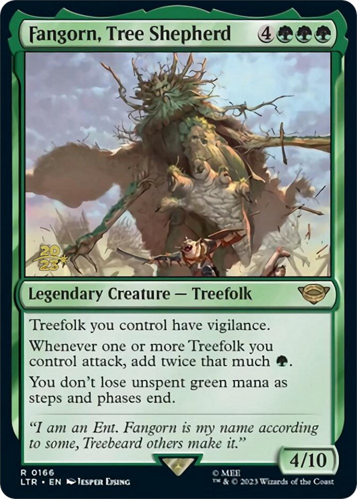 Fangorn, Tree Shepherd [The Lord of the Rings: Tales of Middle-Earth Prerelease Promos] | Tables and Towers