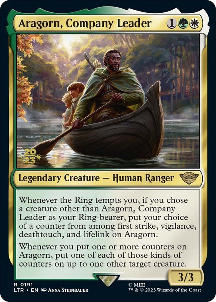 Aragorn, Company Leader [The Lord of the Rings: Tales of Middle-Earth Prerelease Promos] | Tables and Towers