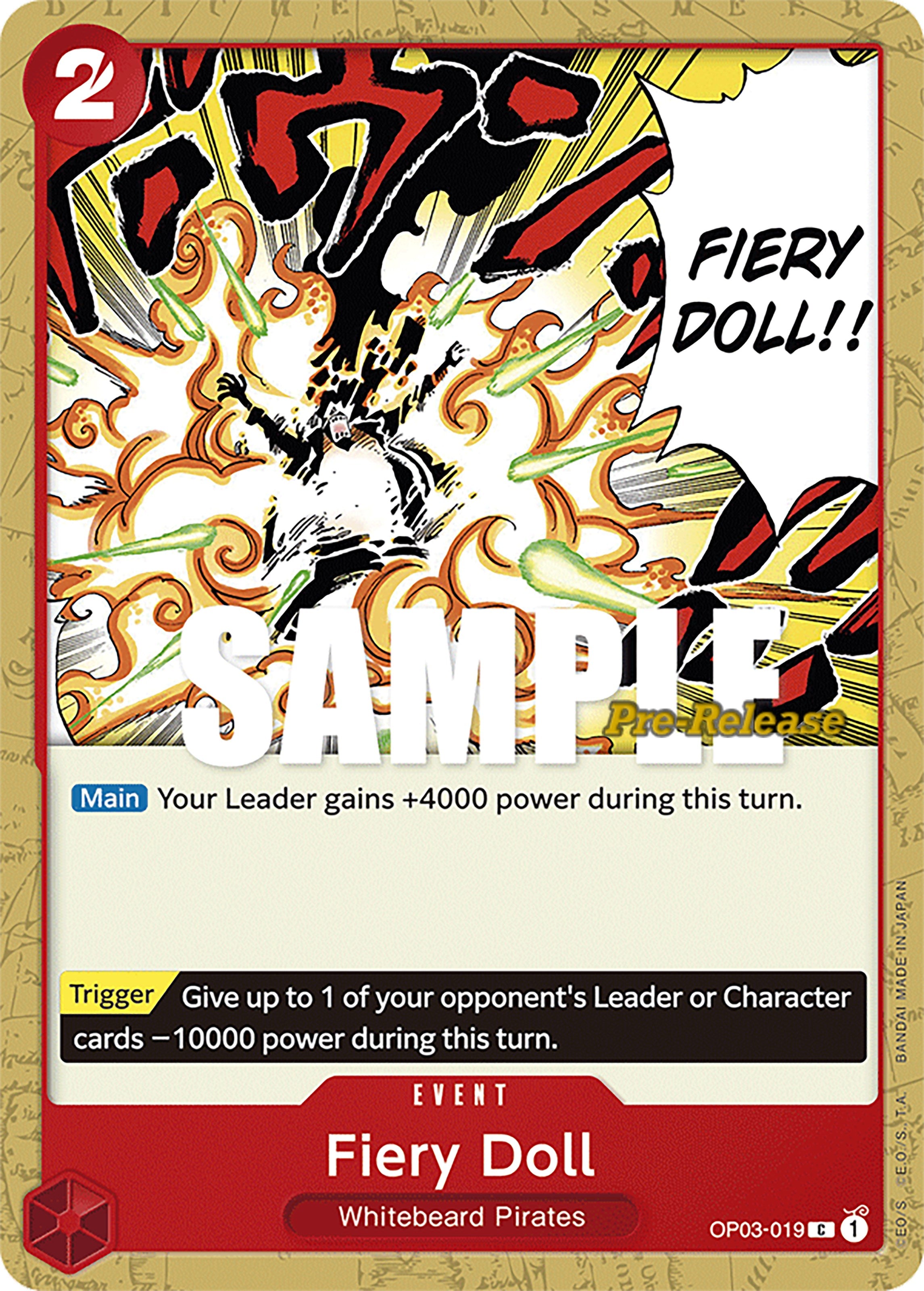 Fiery Doll [Pillars of Strength Pre-Release Cards] | Tables and Towers