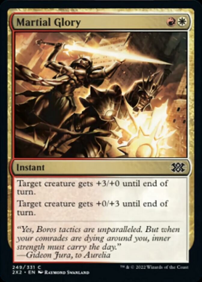 Martial Glory [Double Masters 2022] | Tables and Towers