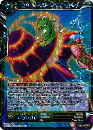 Piccolo, Potential Unleashed (TB3-054) [Clash of Fates] | Tables and Towers