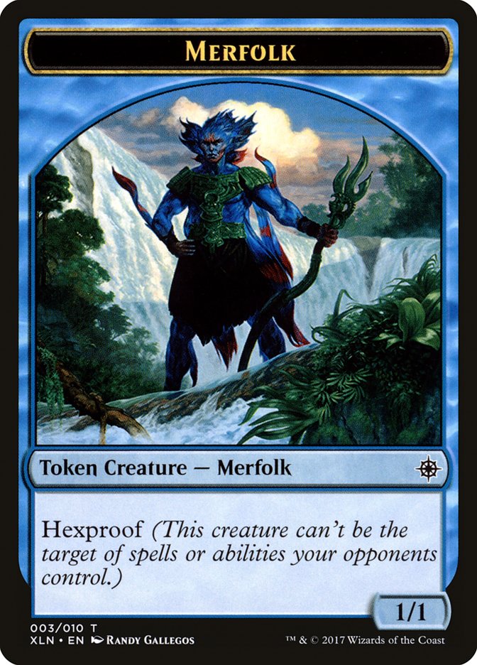 Merfolk Token [Ixalan Tokens] | Tables and Towers