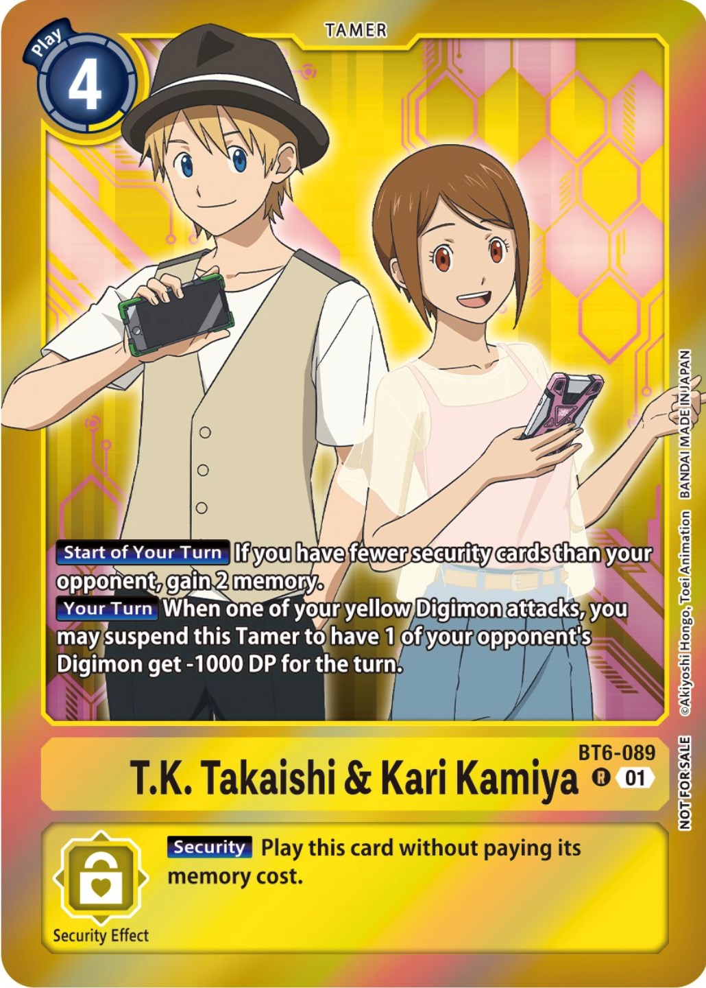 T.K. Takaishi & Kari Kamiya [BT6-089] (Event Pack 5) [Double Diamond Promos] | Tables and Towers