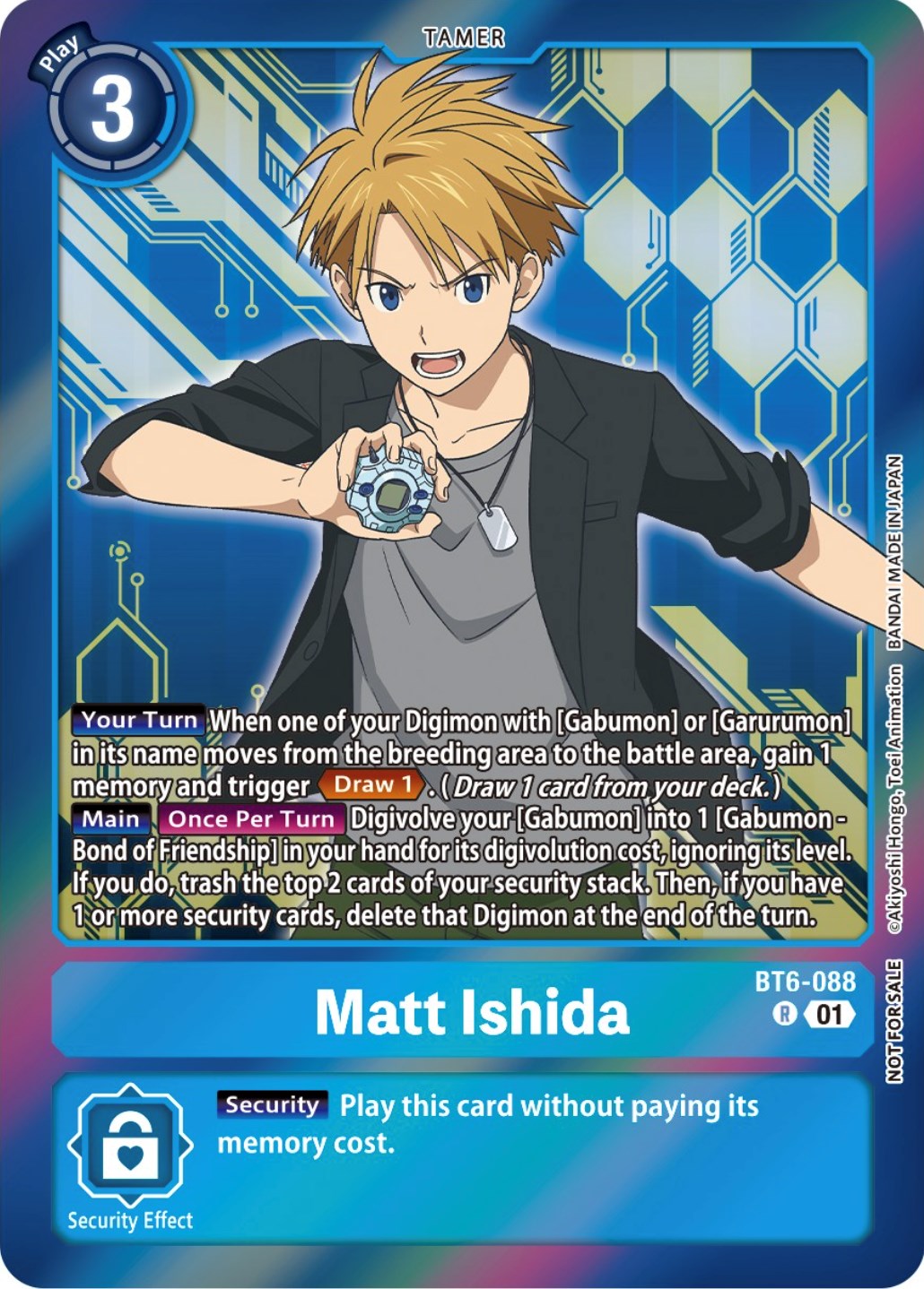 Matt Ishida [BT6-088] (Event Pack 5) [Double Diamond Promos] | Tables and Towers