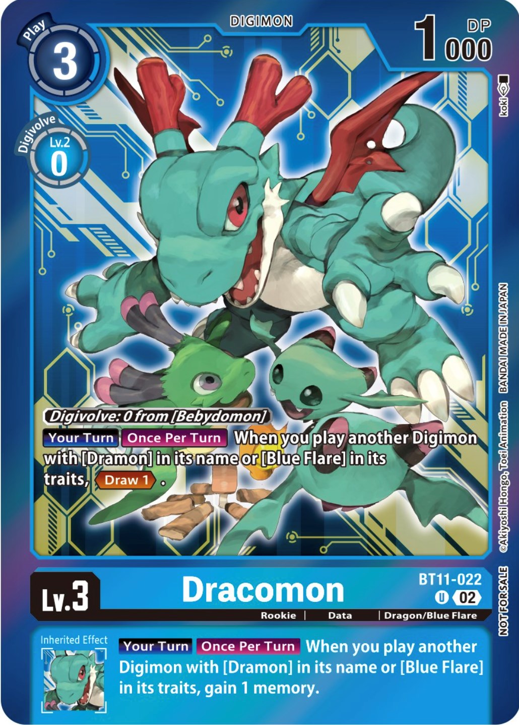 Dracomon [BT11-022] (Event Pack 5) [Dimensional Phase Promos] | Tables and Towers