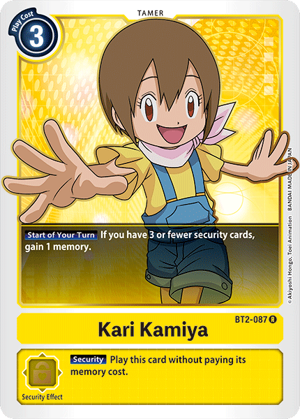 Kari Kamiya [BT2-087] [Release Special Booster Ver.1.0] | Tables and Towers