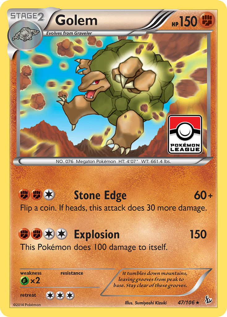 Golem (47/106) [XY: Flashfire] | Tables and Towers