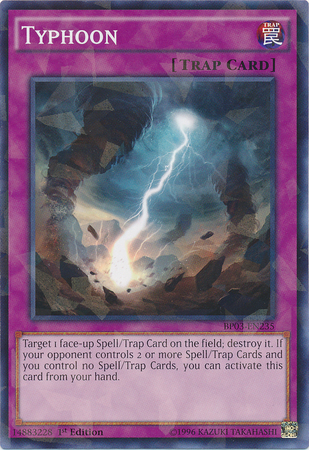 Typhoon [BP03-EN235] Shatterfoil Rare | Tables and Towers