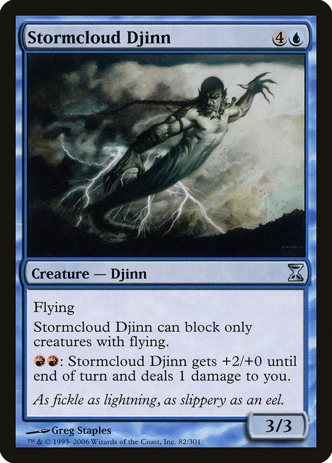 Stormcloud Djinn [Time Spiral] | Tables and Towers