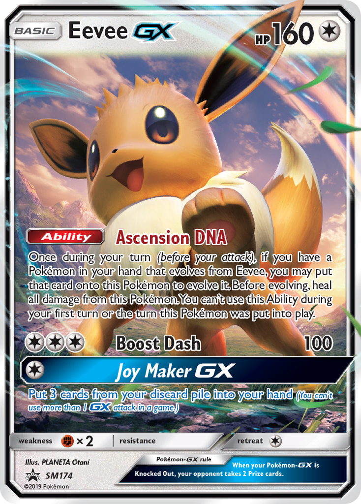 Eevee GX (SM174) [Sun & Moon: Black Star Promos] | Tables and Towers