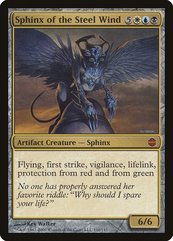 Sphinx of the Steel Wind [Alara Reborn] | Tables and Towers