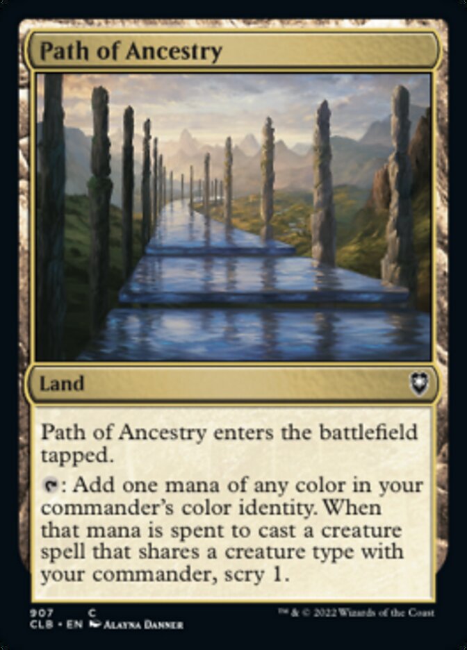 Path of Ancestry [Commander Legends: Battle for Baldur's Gate] | Tables and Towers