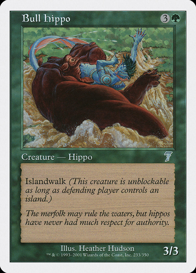 Bull Hippo [Seventh Edition] | Tables and Towers