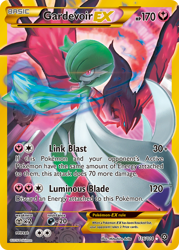 Gardevoir EX (116/114) [XY: Steam Siege] | Tables and Towers