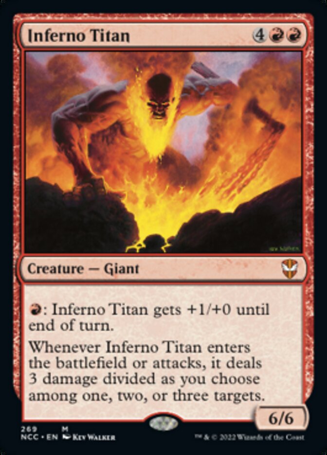 Inferno Titan [Streets of New Capenna Commander] | Tables and Towers