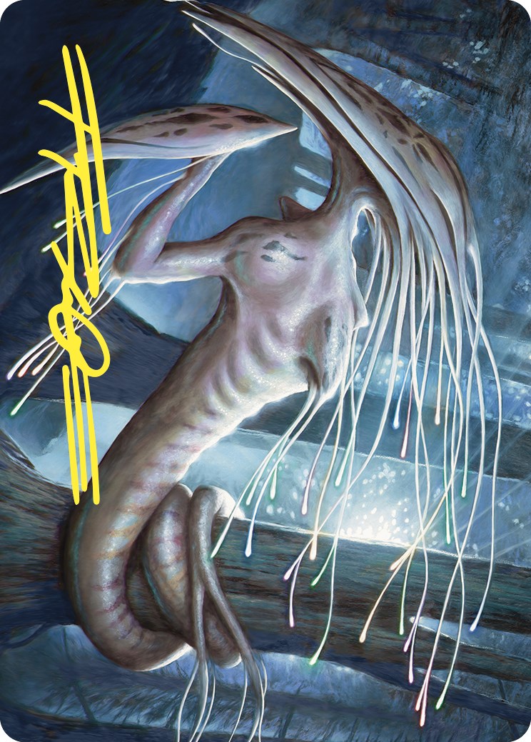 Manaweft Sliver Art Card (Gold-Stamped Signature) [Commander Masters Art Series] | Tables and Towers