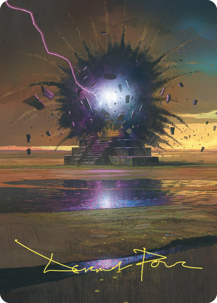 Return to Dust Art Card (Gold-Stamped Signature) [Commander Masters Art Series] | Tables and Towers