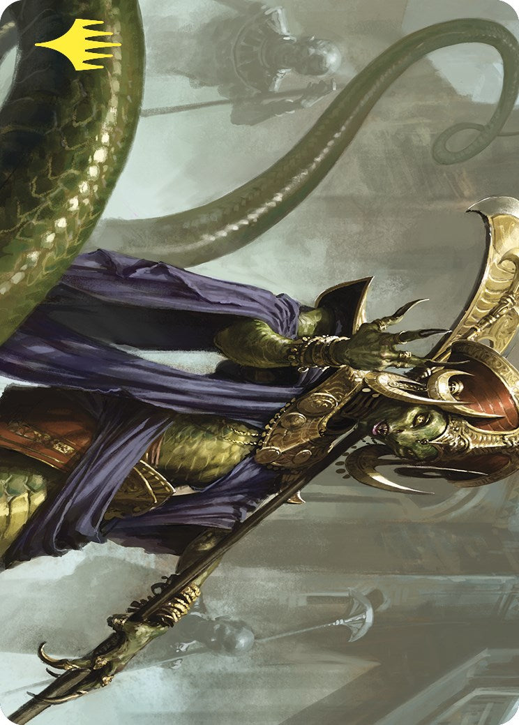 Sidisi, Brood Tyrant Art Card (Gold-Stamped) [Commander Masters Art Series] | Tables and Towers