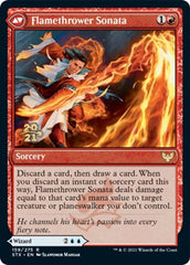 Torrent Sculptor // Flamethrower Sonata [Strixhaven: School of Mages Prerelease Promos] | Tables and Towers