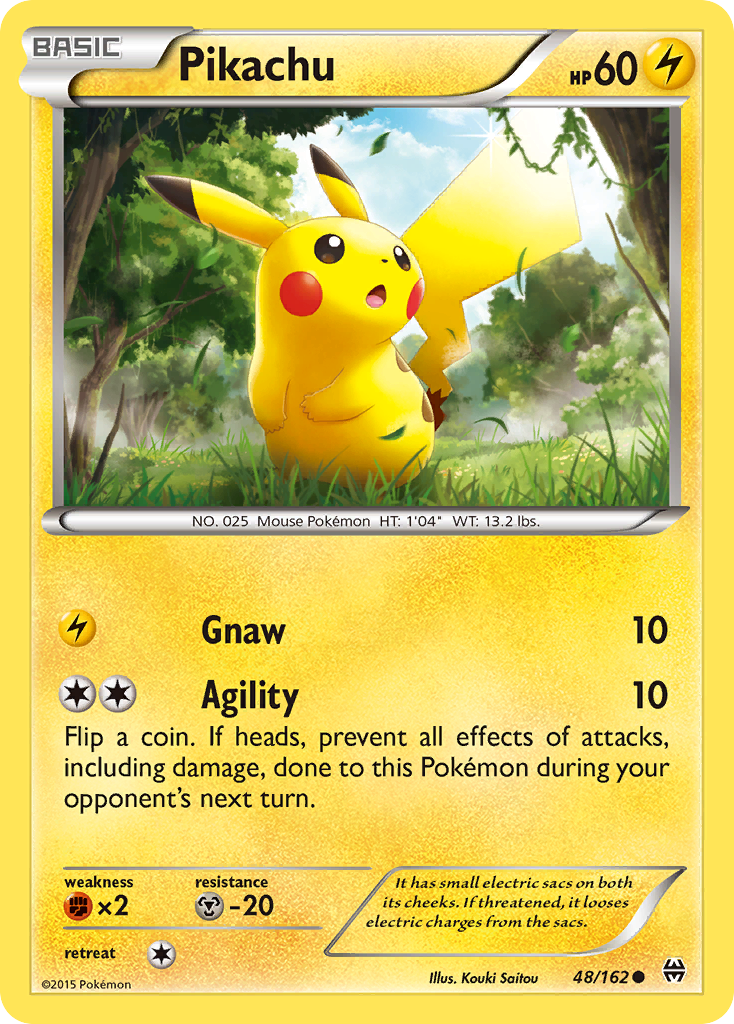 Pikachu (48/162) [XY: BREAKthrough] | Tables and Towers