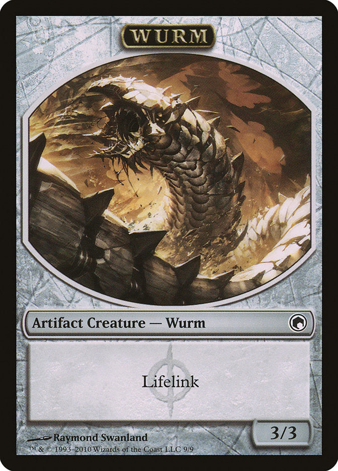 Wurm Token (9/9) [Scars of Mirrodin Tokens] | Tables and Towers