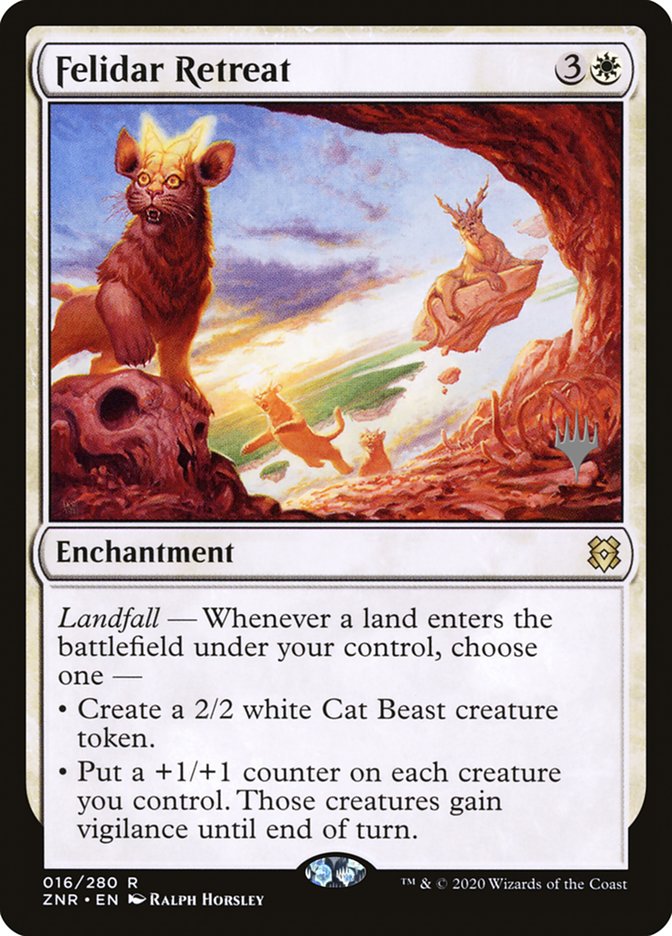 Felidar Retreat (Promo Pack) [Zendikar Rising Promos] | Tables and Towers