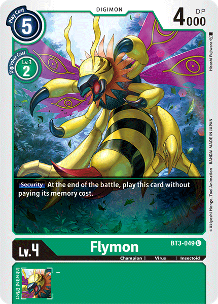 Flymon [BT3-049] [Release Special Booster Ver.1.5] | Tables and Towers