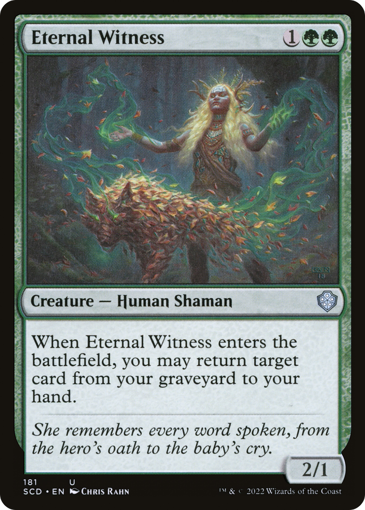 Eternal Witness [Starter Commander Decks] | Tables and Towers