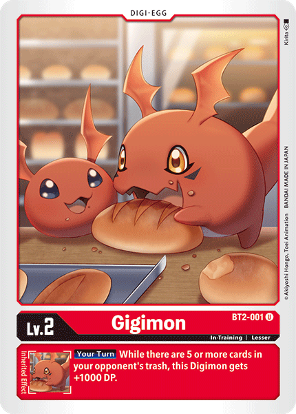 Gigimon [BT2-001] [Release Special Booster Ver.1.5] | Tables and Towers