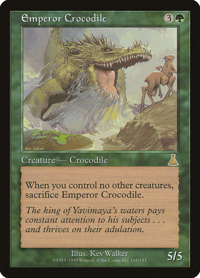 Emperor Crocodile [Urza's Destiny] | Tables and Towers