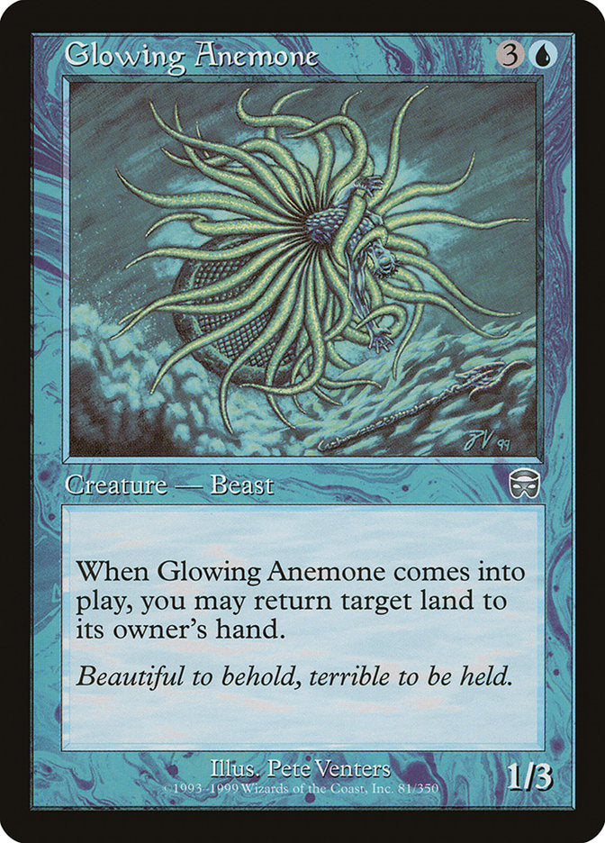 Glowing Anemone [Mercadian Masques] | Tables and Towers