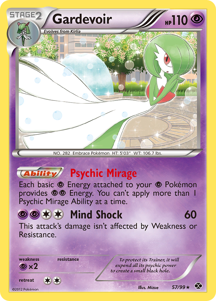 Gardevoir (57/99) [Black & White: Next Destinies] | Tables and Towers