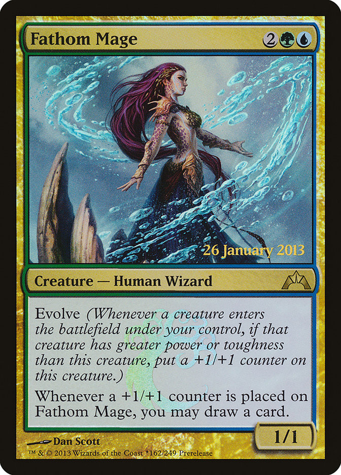 Fathom Mage [Gatecrash Prerelease Promos] | Tables and Towers