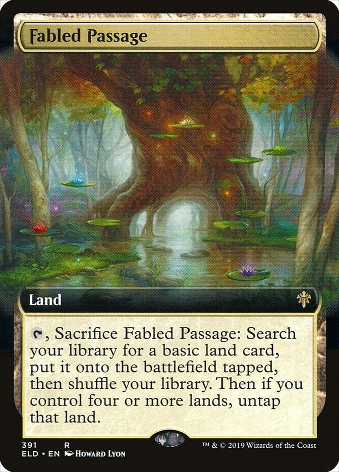 Fabled Passage (Extended Art) [Throne of Eldraine] | Tables and Towers