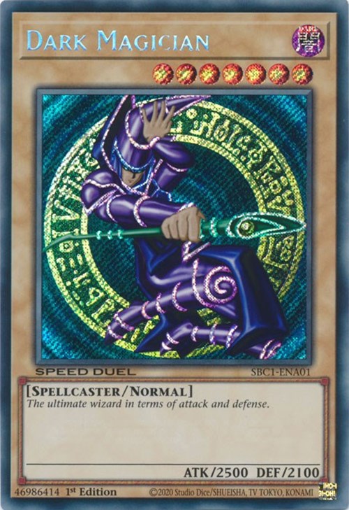 Dark Magician [SBC1-ENA01] Secret Rare | Tables and Towers