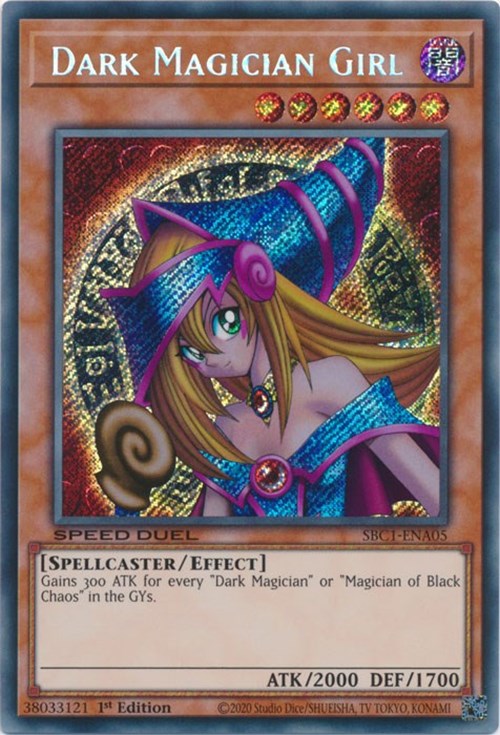 Dark Magician Girl [SBC1-ENA05] Secret Rare | Tables and Towers