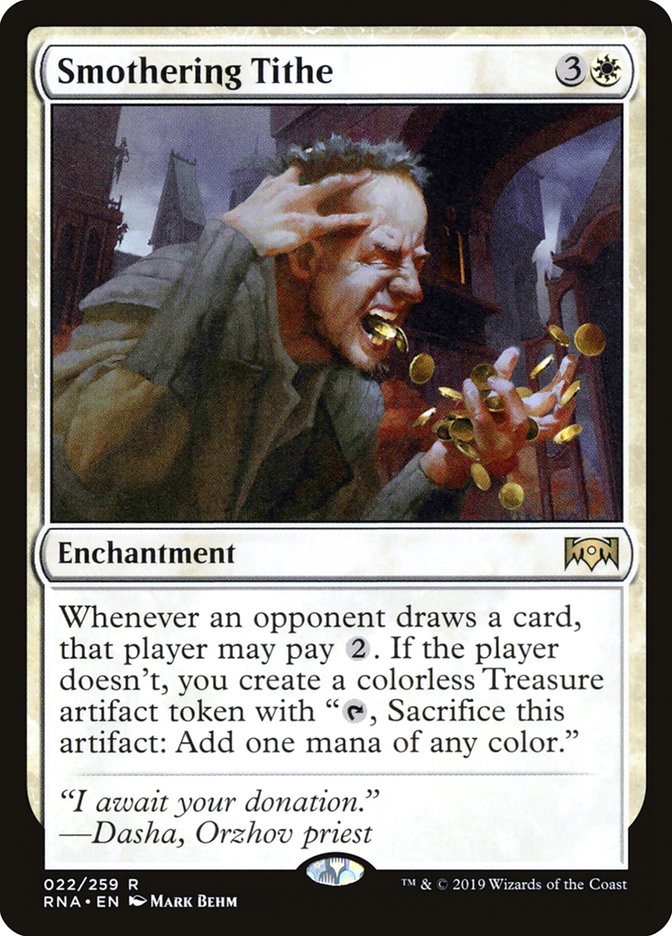 Smothering Tithe [Ravnica Allegiance] | Tables and Towers