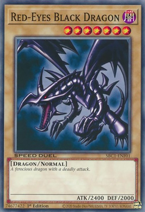 Red-Eyes Black Dragon [SBC1-ENF01] Common | Tables and Towers