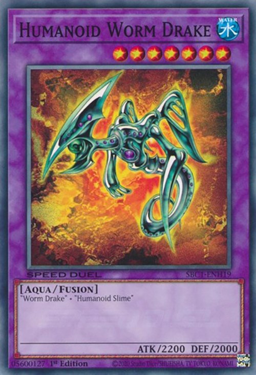 Humanoid Worm Drake [SBC1-ENH19] Common | Tables and Towers