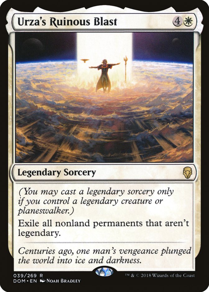 Urza's Ruinous Blast [Dominaria] | Tables and Towers