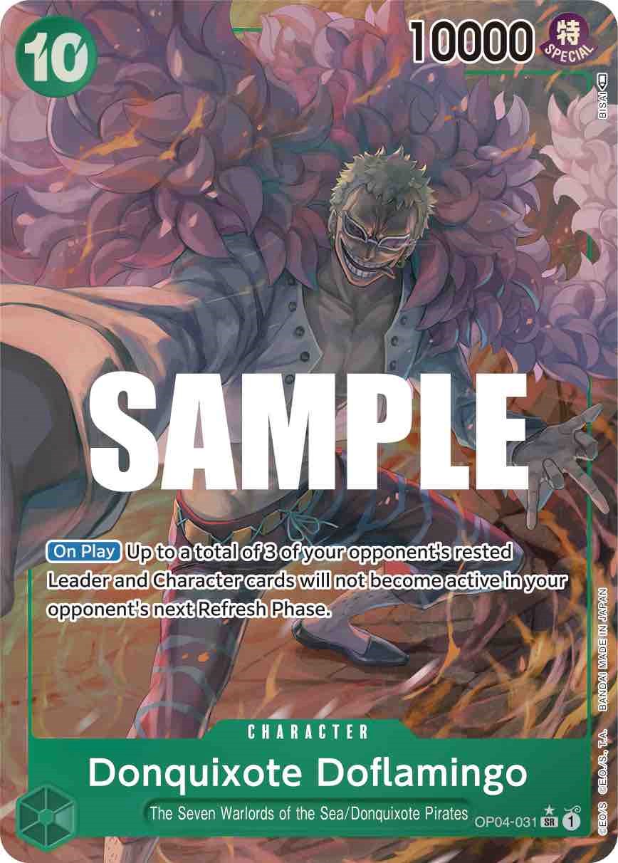 Donquixote Doflamingo (Alternate Art) [Kingdoms of Intrigue] | Tables and Towers