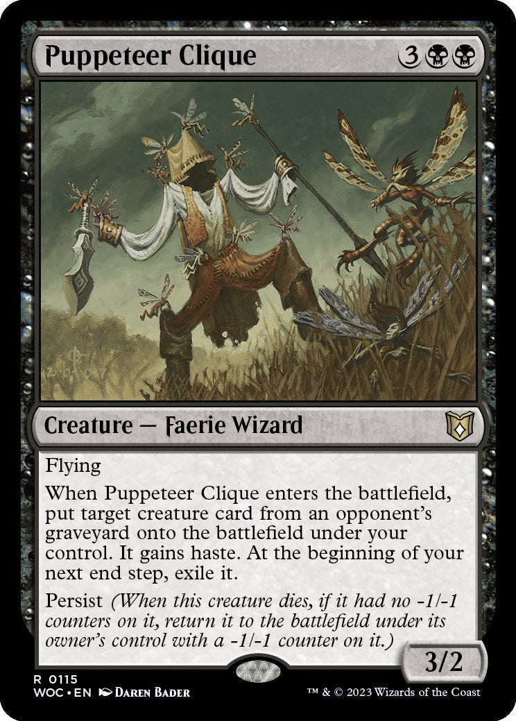 Puppeteer Clique [Wilds of Eldraine Commander] | Tables and Towers