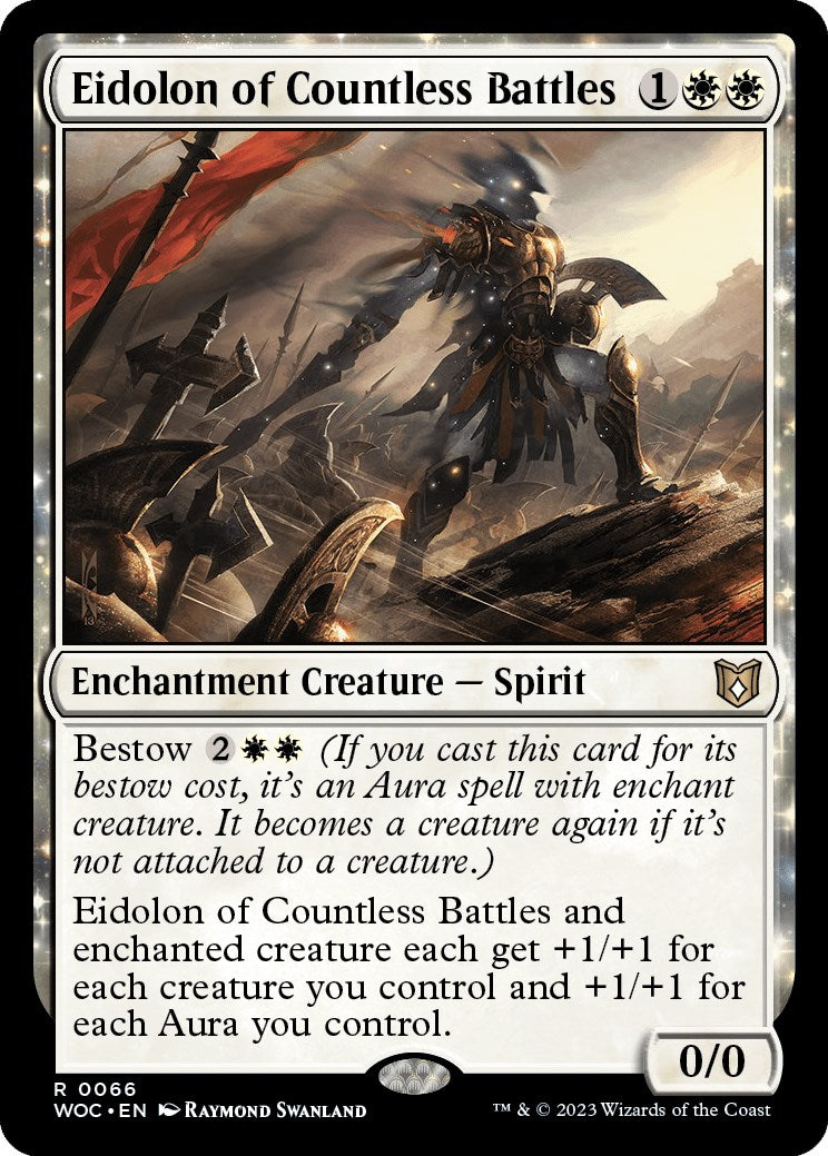 Eidolon of Countless Battles [Wilds of Eldraine Commander] | Tables and Towers