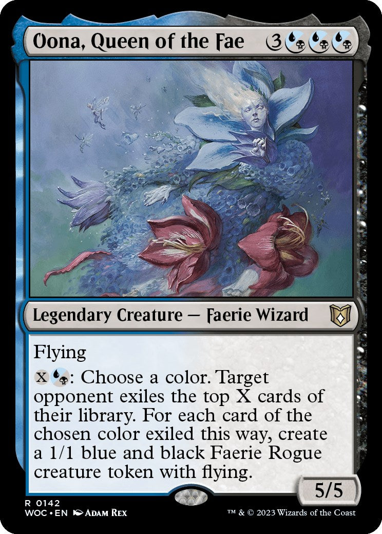 Oona, Queen of the Fae [Wilds of Eldraine Commander] | Tables and Towers