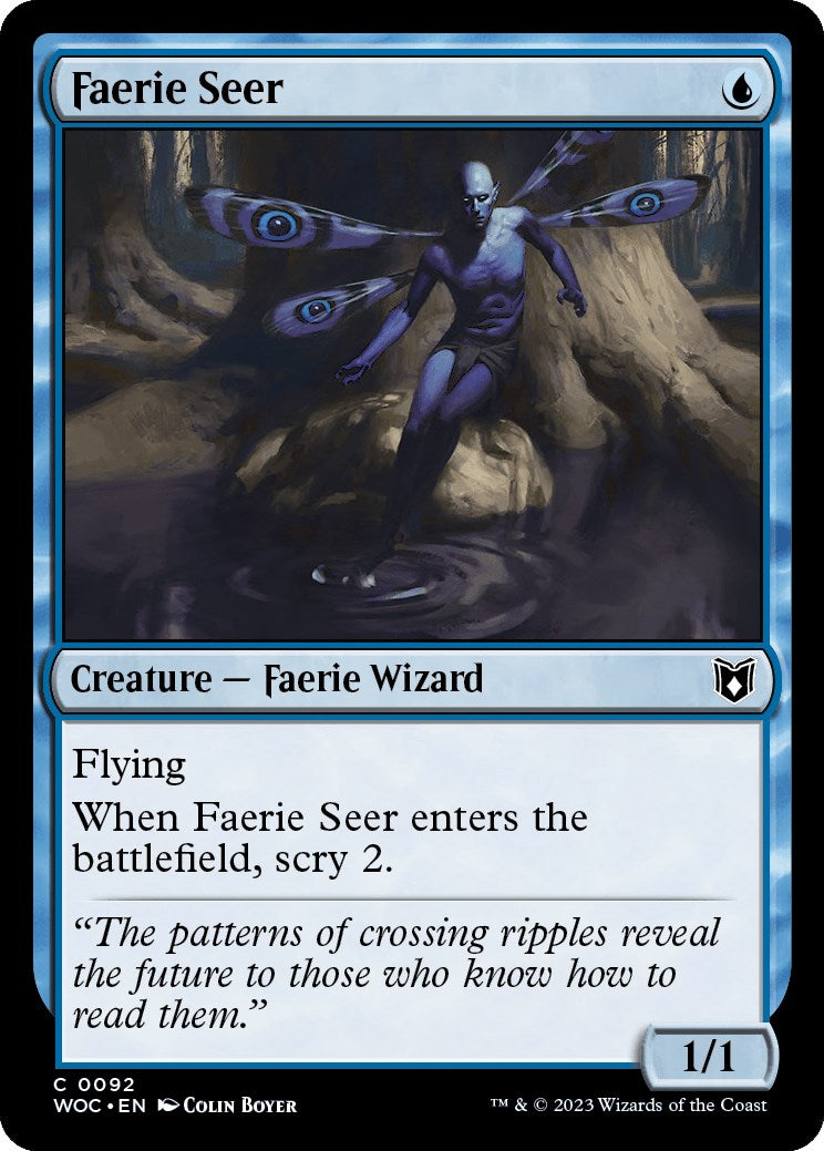 Faerie Seer [Wilds of Eldraine Commander] | Tables and Towers